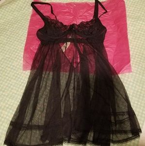 NWT Victoria's Secret baby doll lingerie